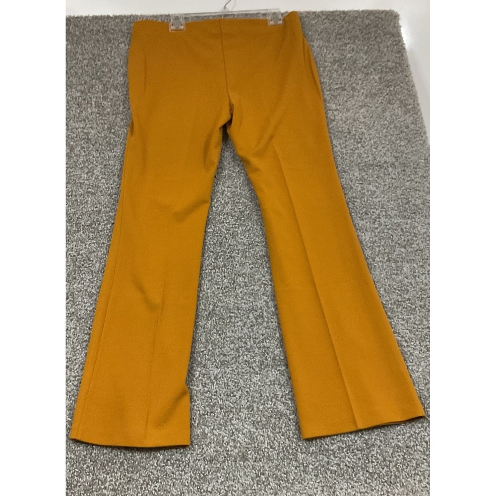 VTG 90's New York Clothing Company Mustard Yellow Bootcut Trousers Pants 14‎ - Picture 6 of 10